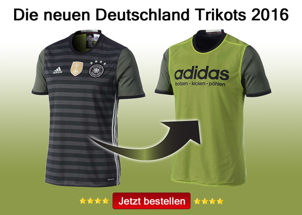 Das war das DFB Away Trikot 2016 als Wendetrikot von adidas.